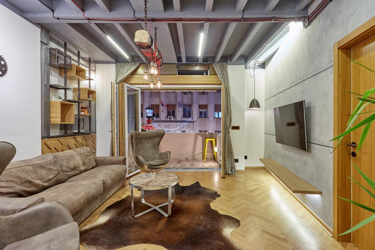 Ferienwohnung Subway Belgrad Exterior foto